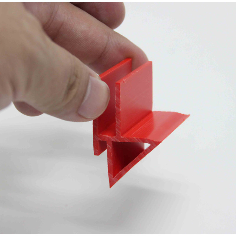 Shelf Supports Use for corrugated materials - Red