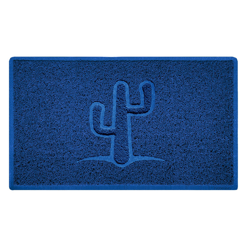 Non-Slip Indoor / Outdoor Doormat, 45cm W x 75cm L, Blue