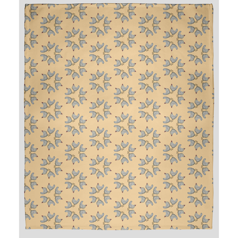 Diepreye Throw Blanket, W76 x L101cm, Yellow