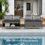 Rattan Storage Bench