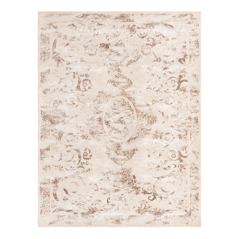 Senter Floral Indoor Rug, Rectangle 9' x 12'