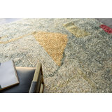 Marrakesh hand-knotted Wool Red/Yellow/Multi Area Rug