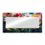 Géométrique prairie aux teintes mélangées Wildflower Cubist I - miroir décoratif traditionnel, art mural-649473874