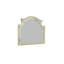 Miroir Noble de style traditionnel en bois beige antique