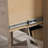 L-Shaped Desk, Brown Finish-672962183