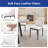 Kalsey Round 45.3'' Restaurant Dining Set-1722408904