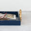 Wide Nautical Bamboo Tray