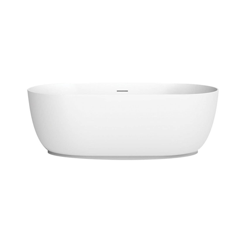 Mindy 67'' x 31.5'' Soaking Acrylic Bathtub