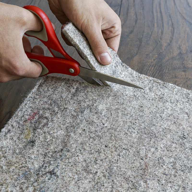 Superior Lock 0.44" Felt and Rubber Rug Pad, Rectangle 6' x 9'