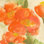 «Tangerine Poppies I» par Chris Paschke - peinture sur toile tendue