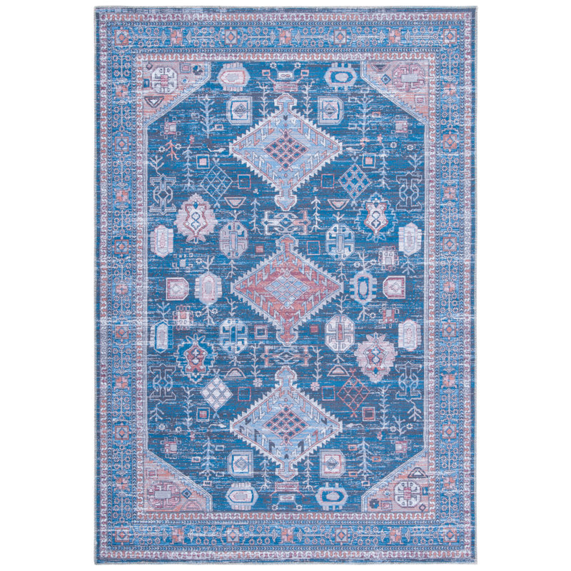 Amer Performance Machine Washable Oriental Rug, Rectangle 4' x 6'