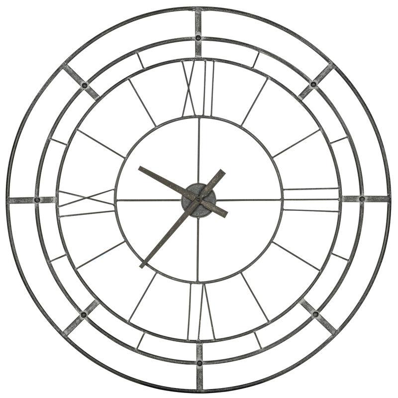 Priscilla Metal Analog Clock