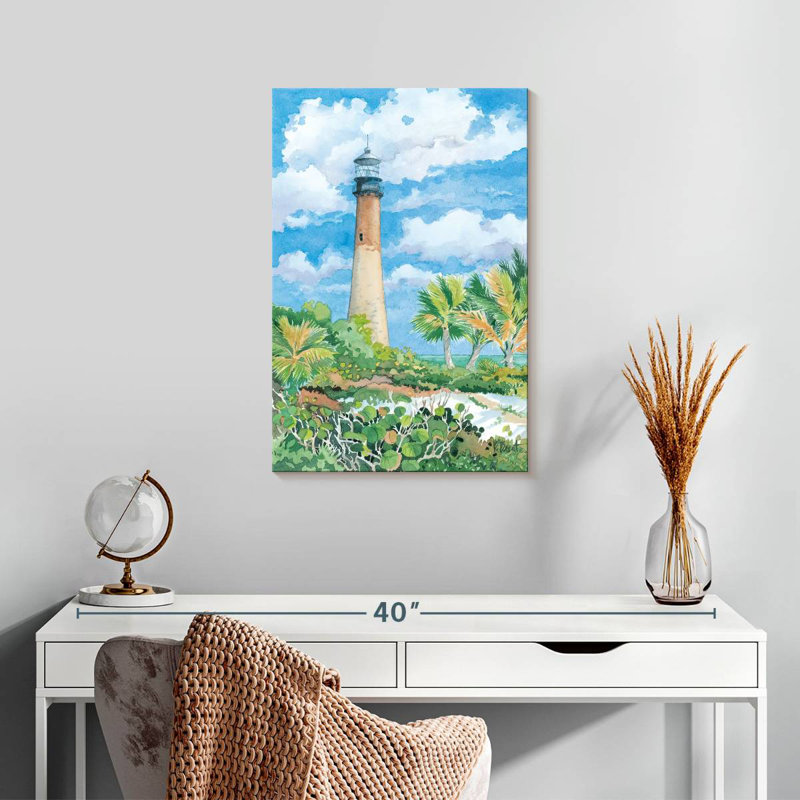 Lighthouse cape florida Aletra, H 24 po x l 16 po