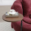 Fauteuil demi-tonneau surdimensionné avec repose-pieds-102595612