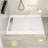 48" W x 36" D Rectangular Shower Base with Drain Assembly & Drain Cover-111287534