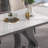 Simple light luxury rectangular dining table sets-107335741