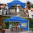 180" W x 118" D Pop Up Canopy Tent Heavy Duty with 4 Sidewalls, Waterproof Party Tent, Easy Set-up Commercial Instant Tents-103979207