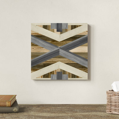 «Geometric Inlay III» par June Erica Vess, reproduction d'art sur toile