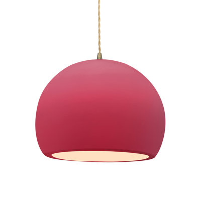 Luminaire suspendu 1 lumière DEL intégré Aschwin