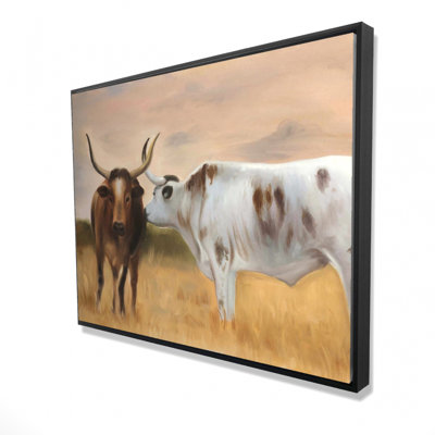 Nguni Herd Print On Canvas