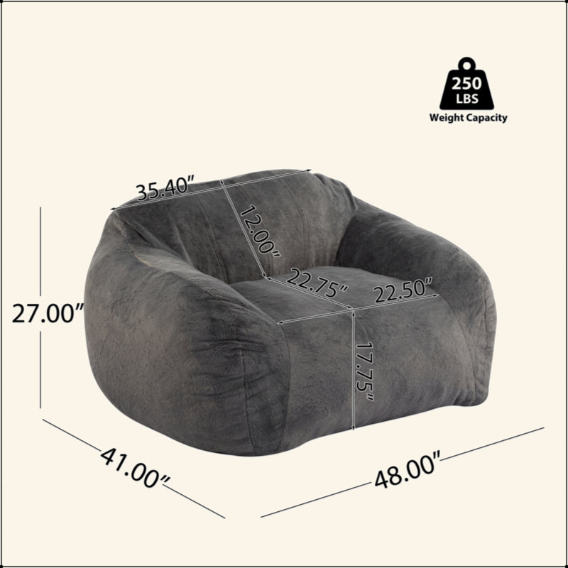 Fauteuil à billes d'intérieur