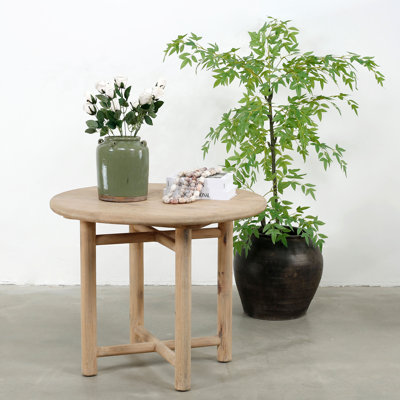 Table de bout en bois massif