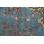 Tapis bleu surdimensionné 7 x 10 po