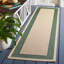 Tapis intérieur / extérieur beige / vert foncé Salita-500515631