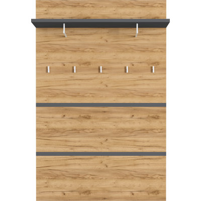 Elise Wall 5 - Hook Wall Mounted Coat Rack
