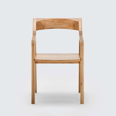 Burinskiy Solid Wood Ladder Back Armchair