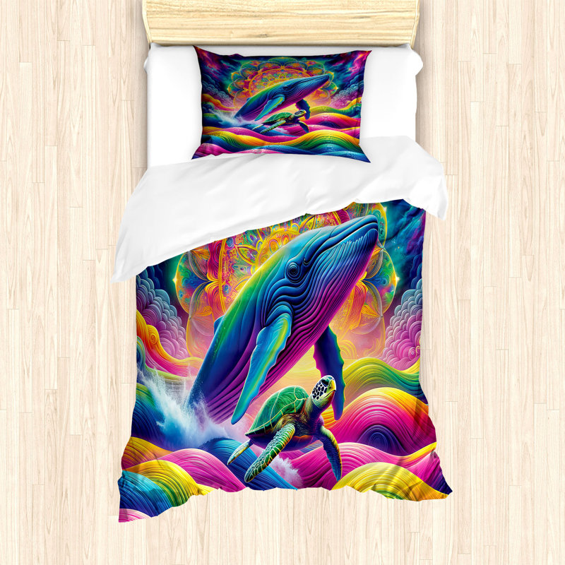 Nautical Duvet Cover, Twin Duvet Cover + 1 Standard Shams