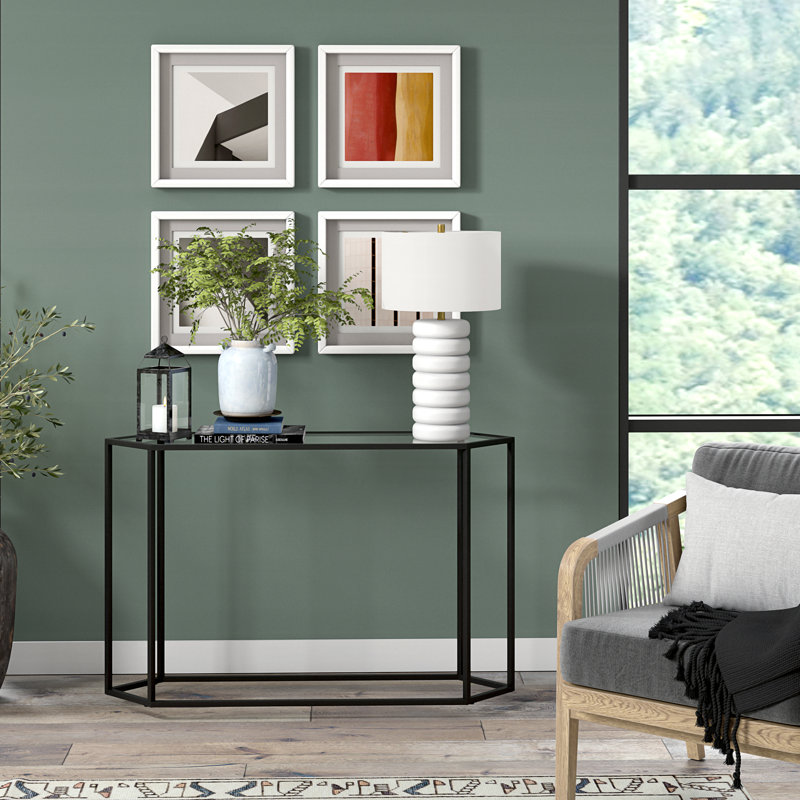 Ceramic Table Lamp, Matte White