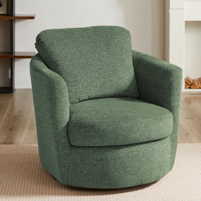 32.3" Wide Swivel Barrel Armchair