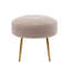 Repose-pieds en tissu Rabiha Teddy-1236274711
