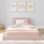 Lit simple au sol Classic, blanc