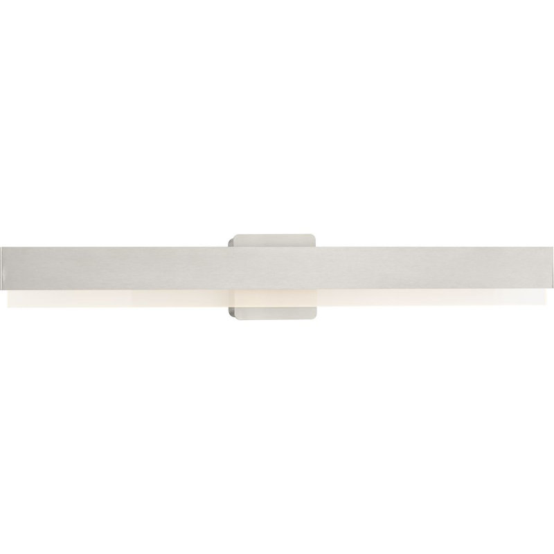 Dimmable LED Vanity Light, Brushed Nickel