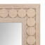 Rosario Mindi Wood Mirror, Light Natural