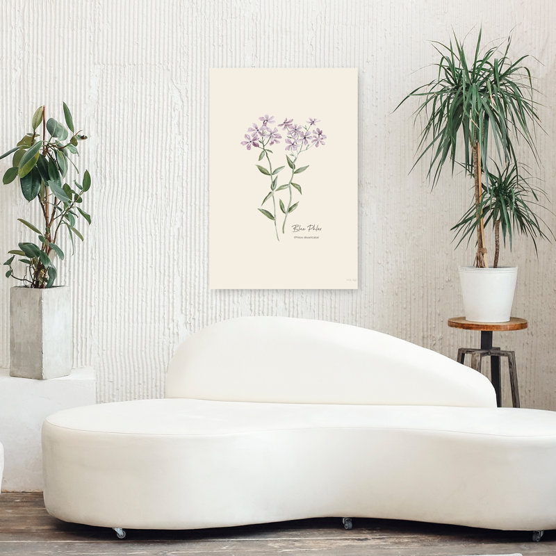  Phlox, art floral contemporain, H 36 po x l 24 po