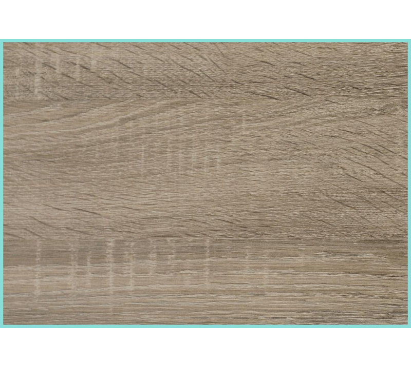 Table basse transitionnelle en stratifié brun pour le salon et amp; Chambre à coucher, grand rangement avec tablette et amp; Armoire