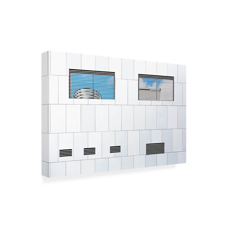 Jan Niezen  Asymmetric Architecture Canvas Art, 12" H x 19" W