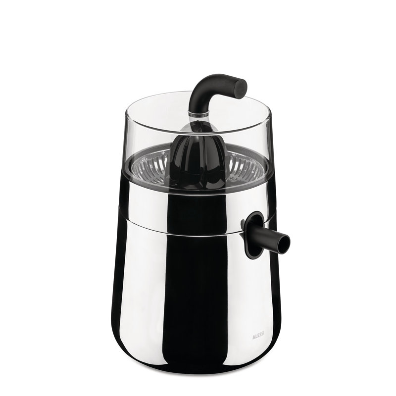 Toru Stainless Steel and Black Electric Citrus Juicer