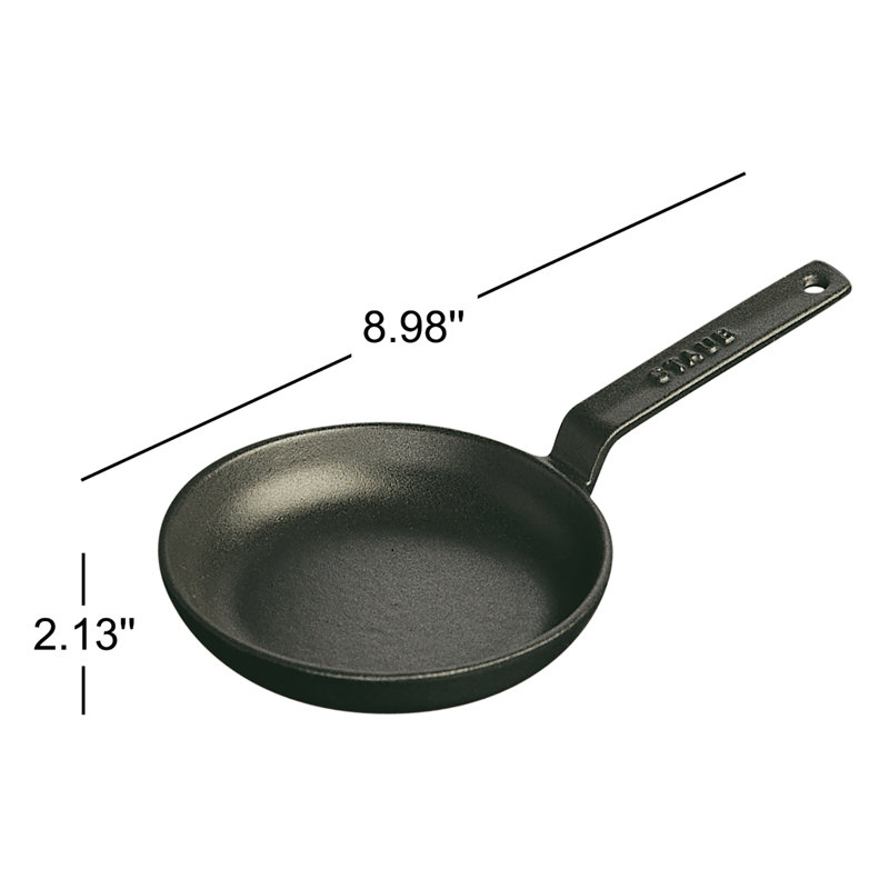 Staub Cast Iron 4.75-inch Mini Frying Pan