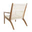 Chaise de patio en teck Arlo