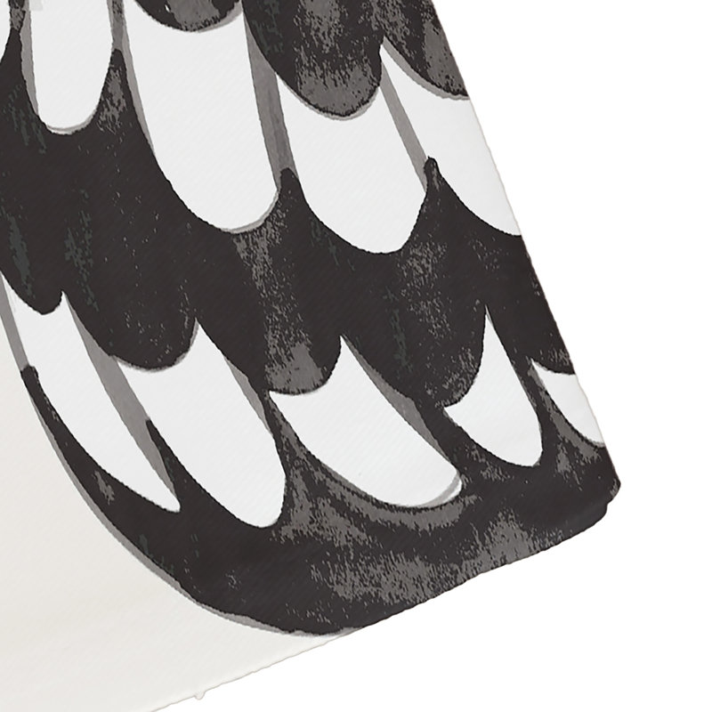 Mitesh Polyester No Pattern Square Napkin, Off-white