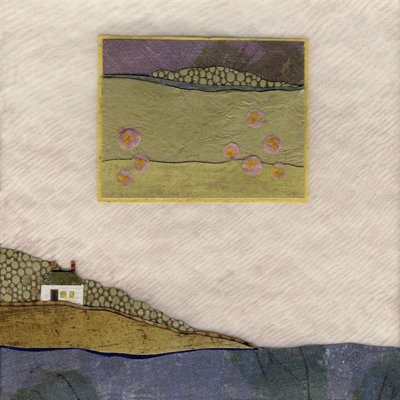 «Tiny House I» par Susan Savory - peinture sur toile tendue