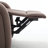 Modern Soft And Faux Leather Manual Recliner Chair
