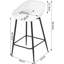 Rossmoyne Counter Stool with Metal Frame-902230777-874602889
