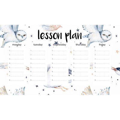 Magnetic Lesson Plan Magic Owls