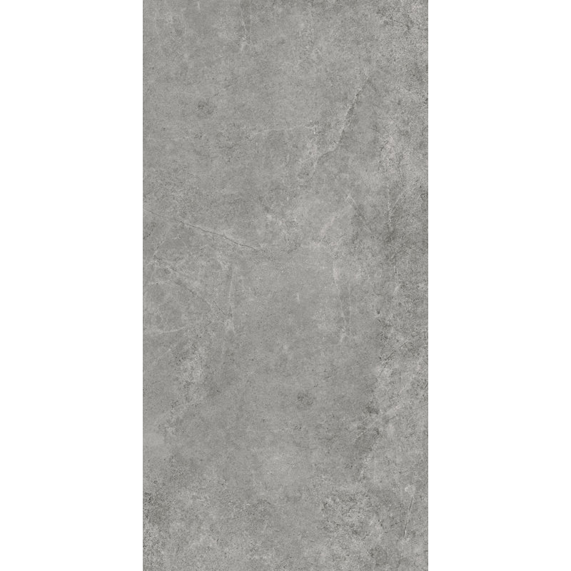 Tacoma Grey 12" x 24" Concrete Look Porcelain Floor & Wall Tile with Shimmer Finish