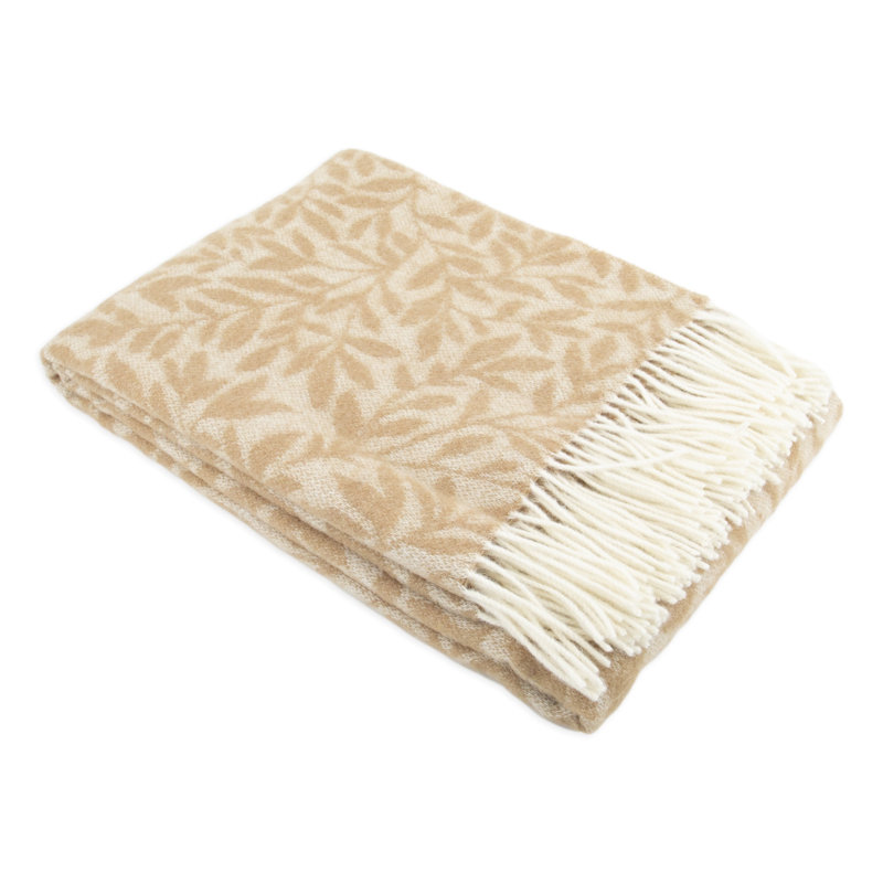 Kemmel Throw Blanket, Beige